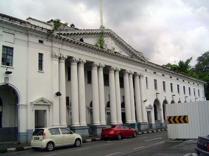 Almost all the government buildings in Kuching were built by Charles, but here, on the site of his stables, is the one major exception: the 