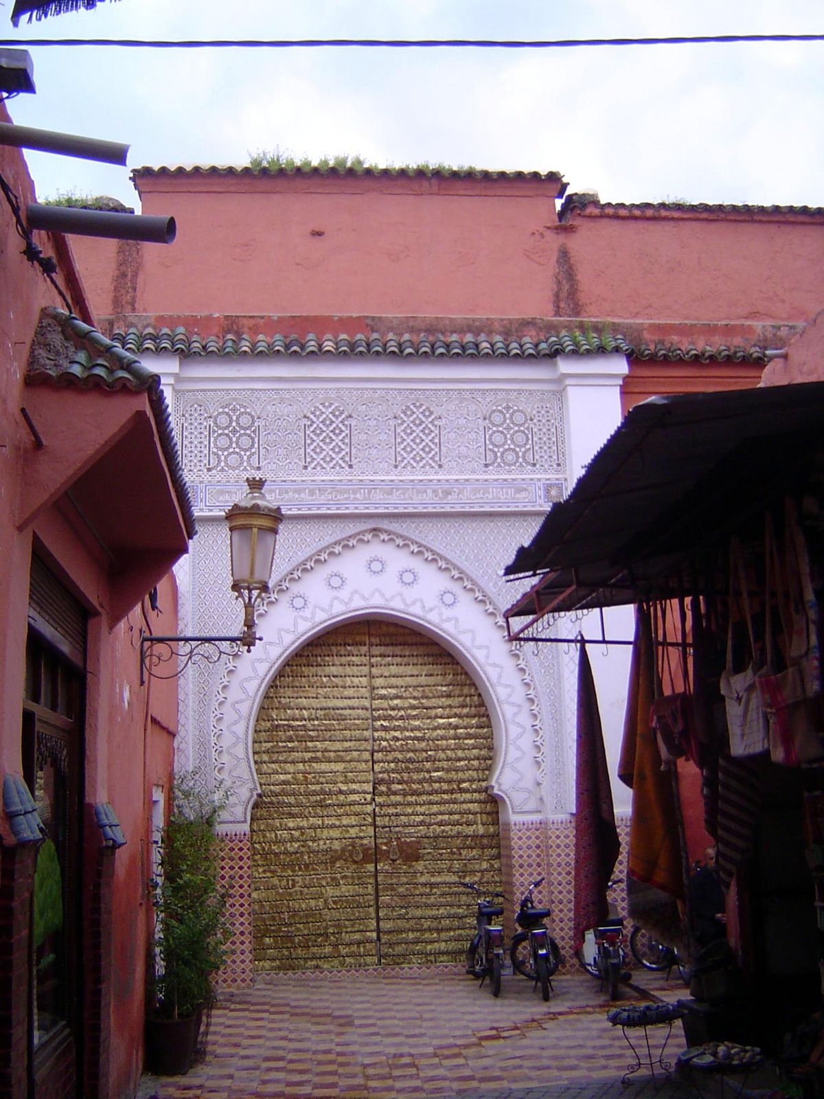 Door to the Mosque Mouassine.