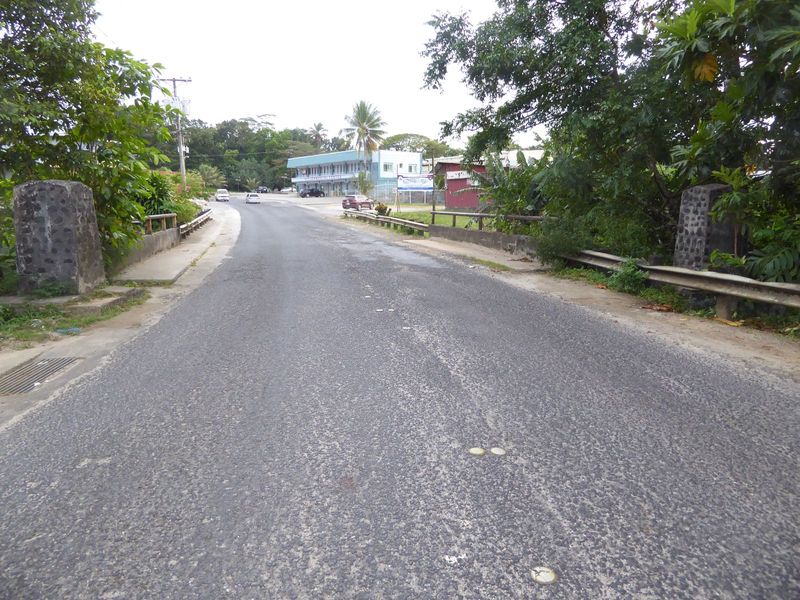 Another boundary marker. The Trust Territory government was created in 1947, and the Navy handed administration over to the Department of th