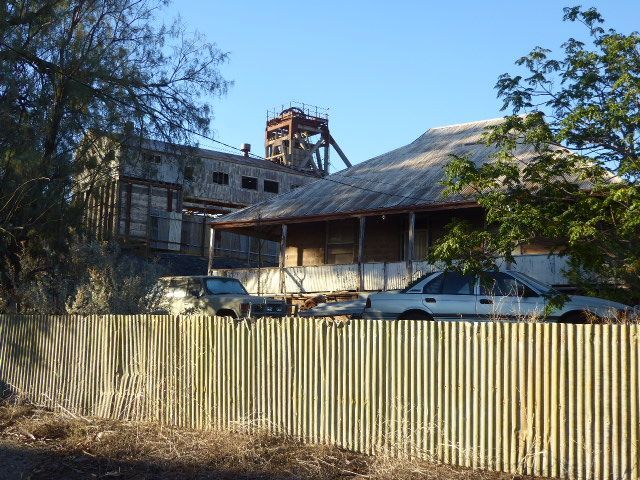 We've moved half a mile north, far enough that the ore here is too deep for a surface mine. Result: the Junction Mine and the Browne Shaft, 