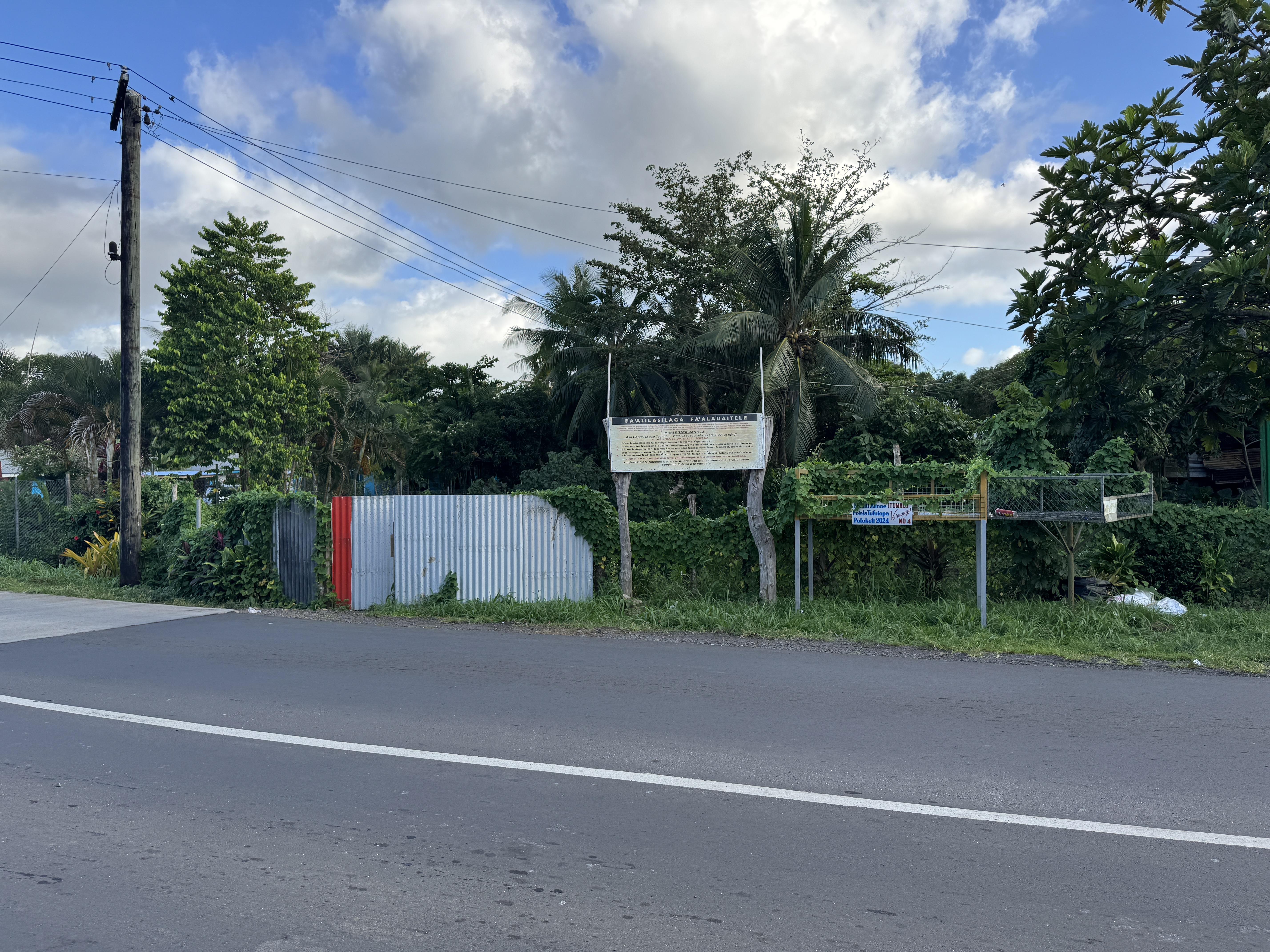 Here's something else that's traditional.  The Samoans traditionally bathed in freshwater pools.  Many survive.  Here's one, half a mile fro