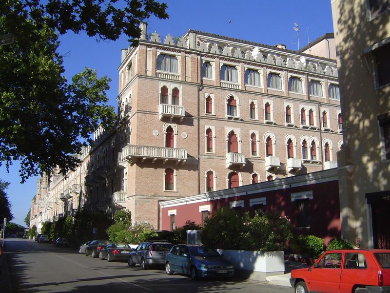It's big. It's also the place where the Venice Film Festival began in 1932.