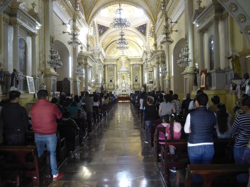 Here, too, as at Silao, services are well-attended.