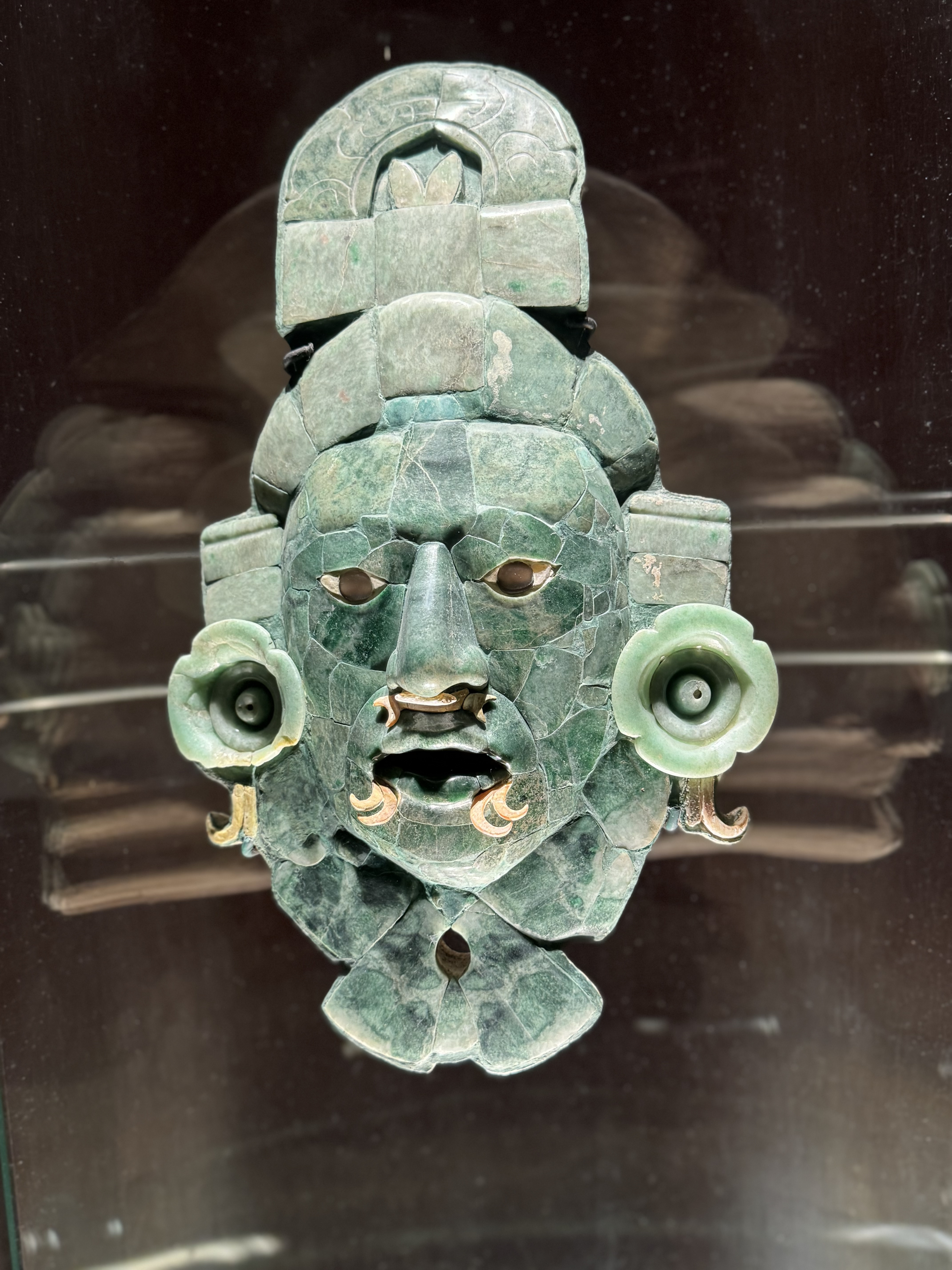 Defeat did not interfere with his getting a grand tomb discovered inside the pyramid in 1984.  Next to his skeleton, archaeologists found th
