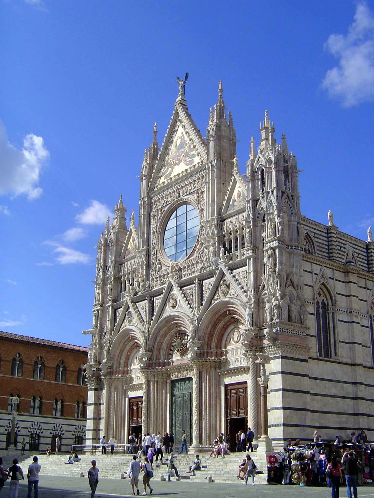 The mosaics are a 19th century accretion.