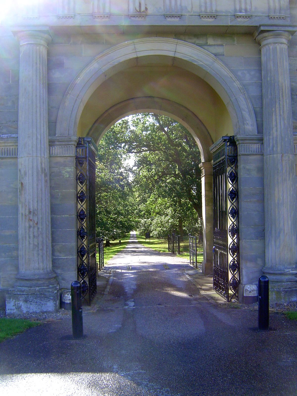 We durst not enter this way.