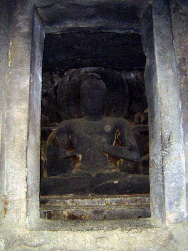 Inside, a figure of the Buddha. At this, the Muslim chronicler draws the line: "In ancient times when the sinful infidels had dominion over 