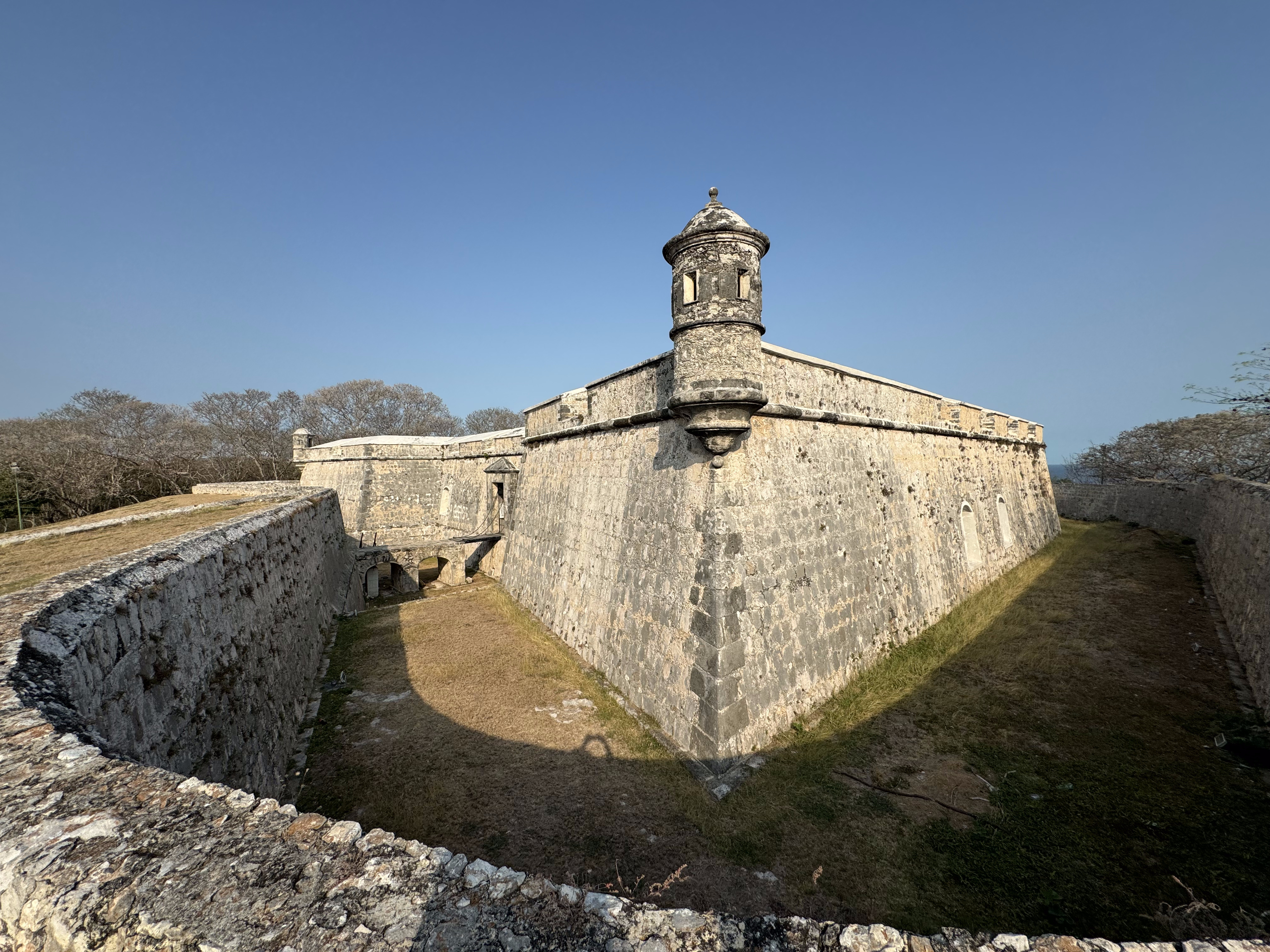 Two miles to the west, there's another old fortress, the Fort San Miguel.  It, too, houses a fine museum.