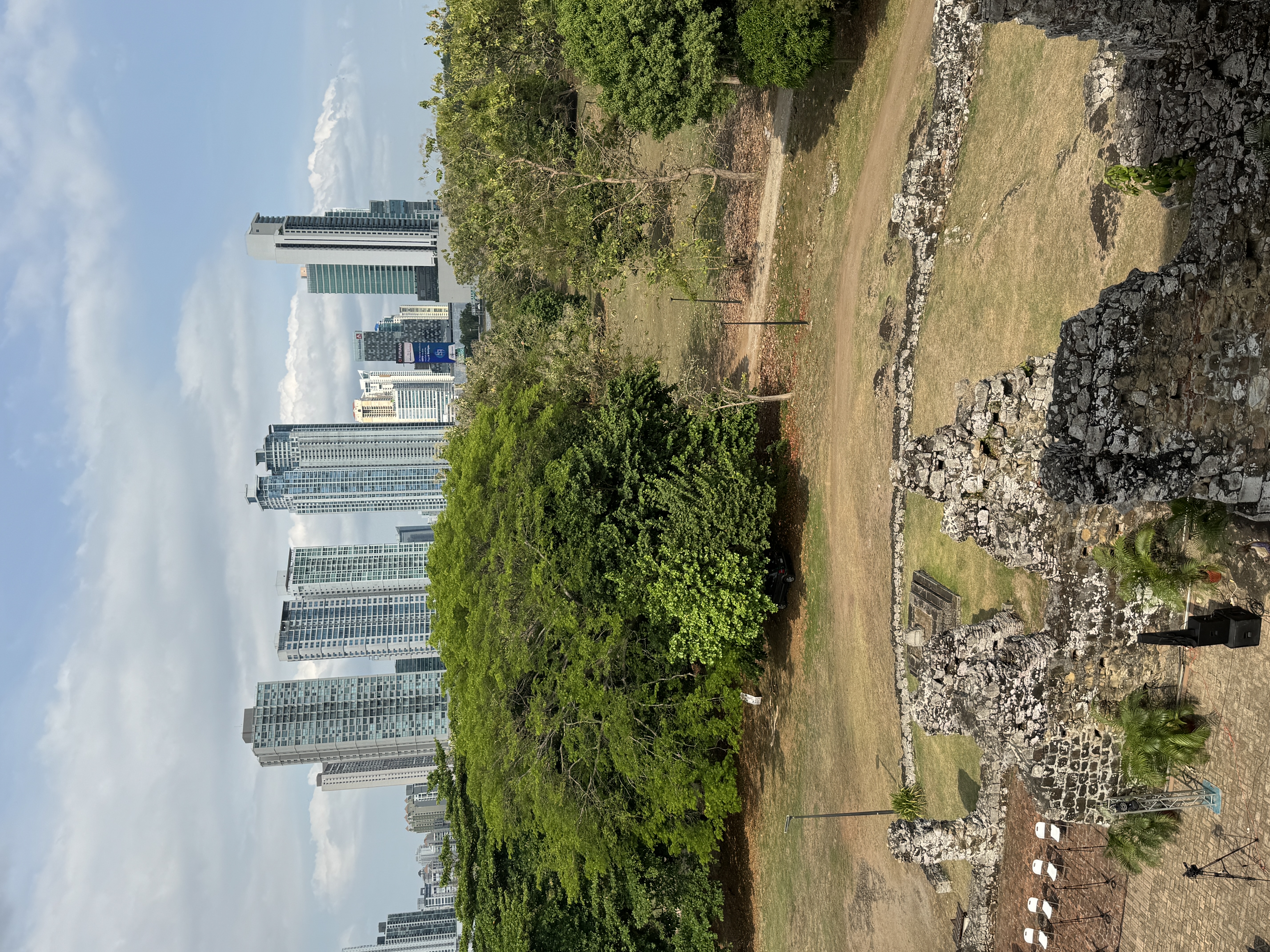 And there's more fun east of Panama Viejo with another high-rise cluster at Costa del Este.  Can we leave it for another life?