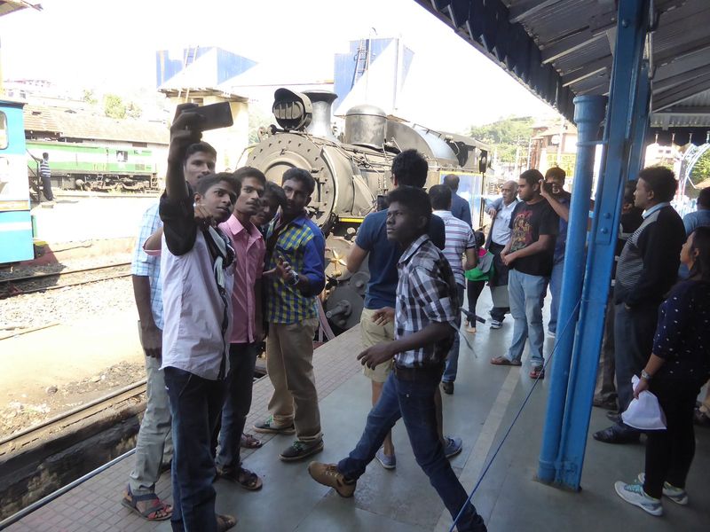 The train is a tourist magnet.