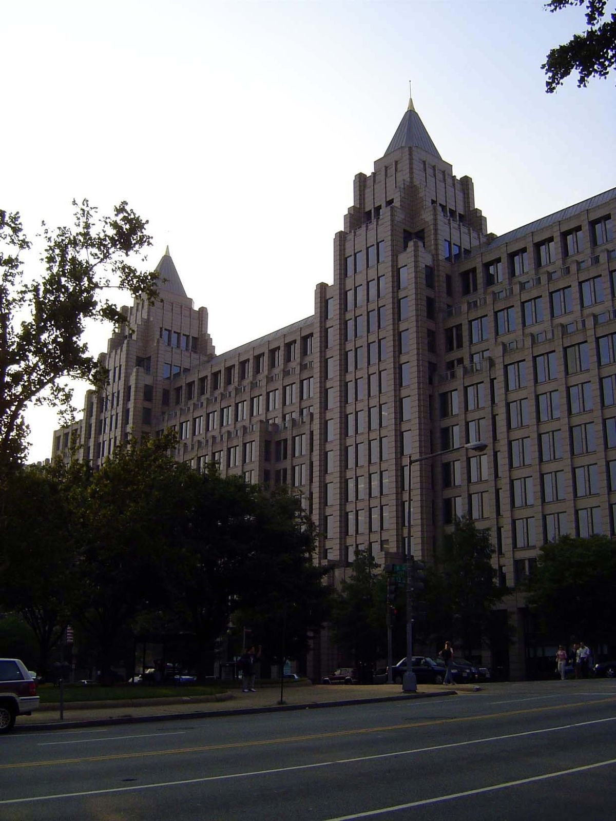 Deco towers offer a bit of relief. The height law does make an exception for towers like these.