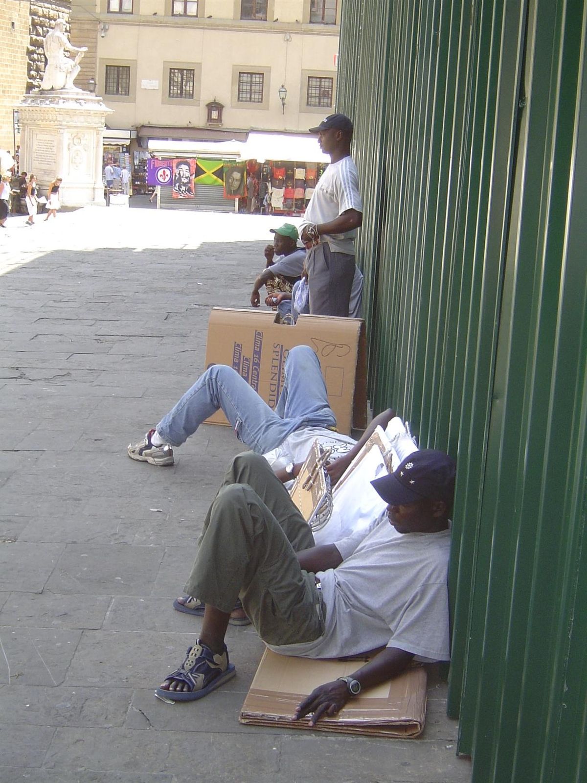 The churches today are besieged not by the faithful but by tourists and street merchants waiting for their day to begin.