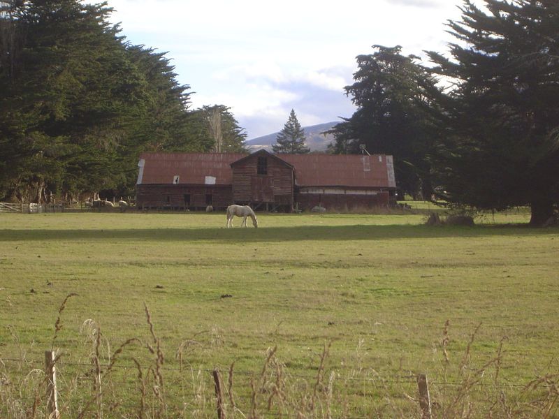 There are very few barns. Call it a little mystery.