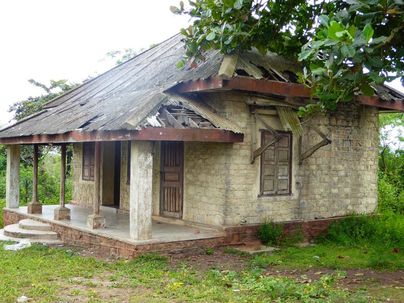 A nearby house, reputedly that of Captain Bower.