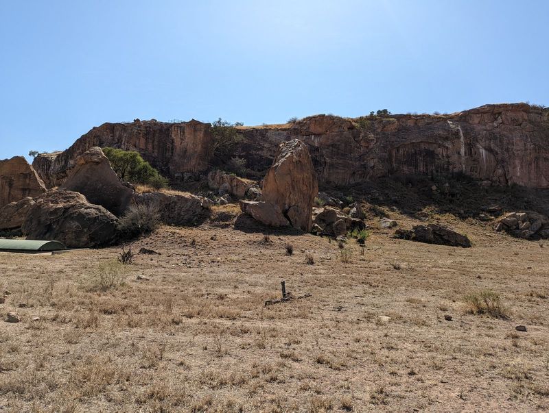 The K2 settlement survived from 1000 to about 1220, when it was superceded by a people whose leaders lived atop this kopje, Mapungubwe, "the