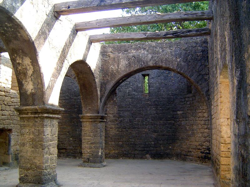 The deroofed Queen's Cistern.