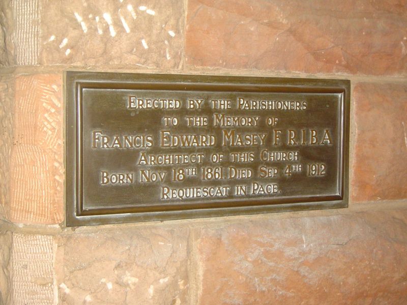 Masey, who had worked in the London office of Alfred Waterhouse, came to South Africa and found himself in partnership with Herbert Baker. E