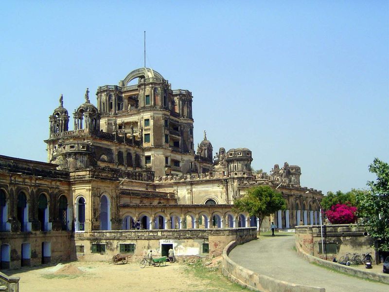 An oblique view.