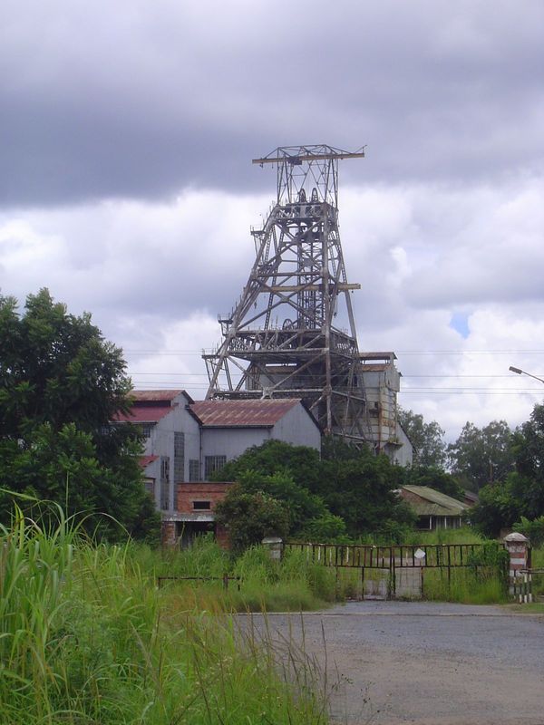 Here's one of those distant sources, a shaft shut down by 2015, though apparently not for lack of ore. The gory or at least obscure details 