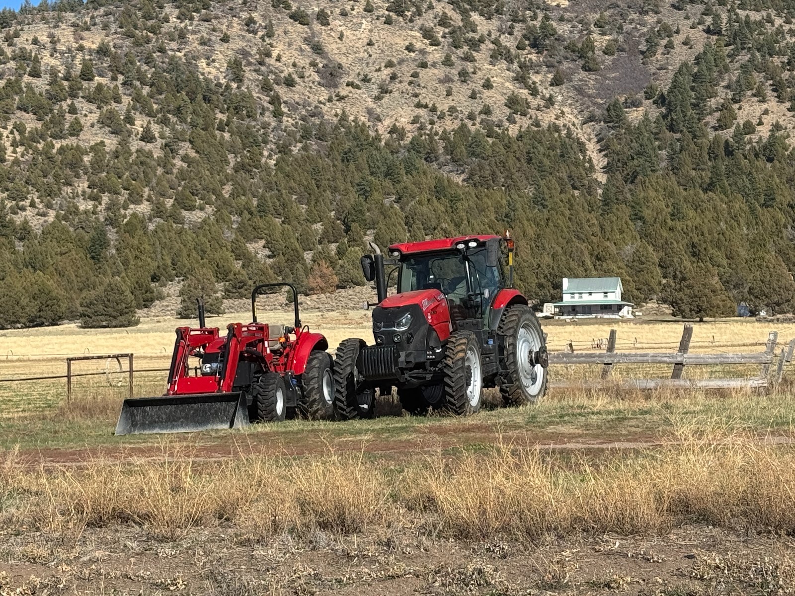 Settlement here was late in the 19th century, but ranchers keep up.