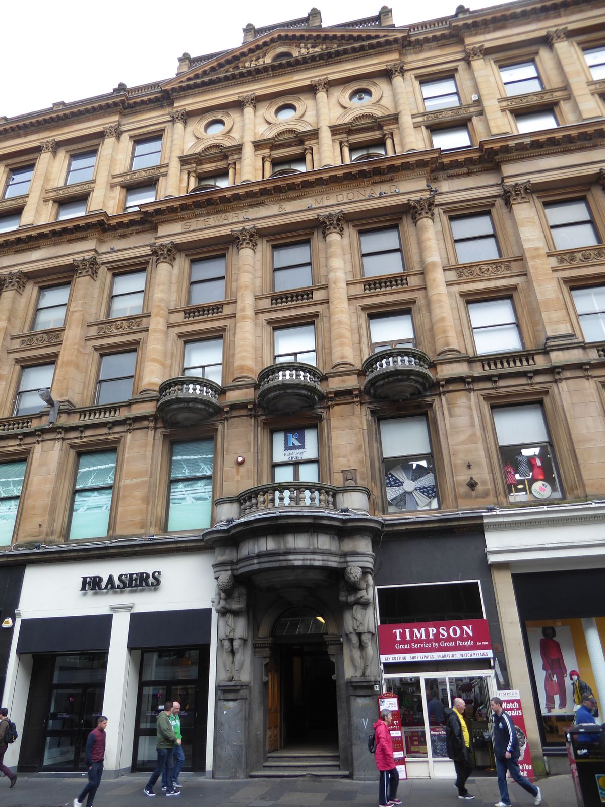 Glasgow's architects were not always so adventurous. The long-lived Horatio Bromhead, described in the Dictionary of Scottish Architects as 