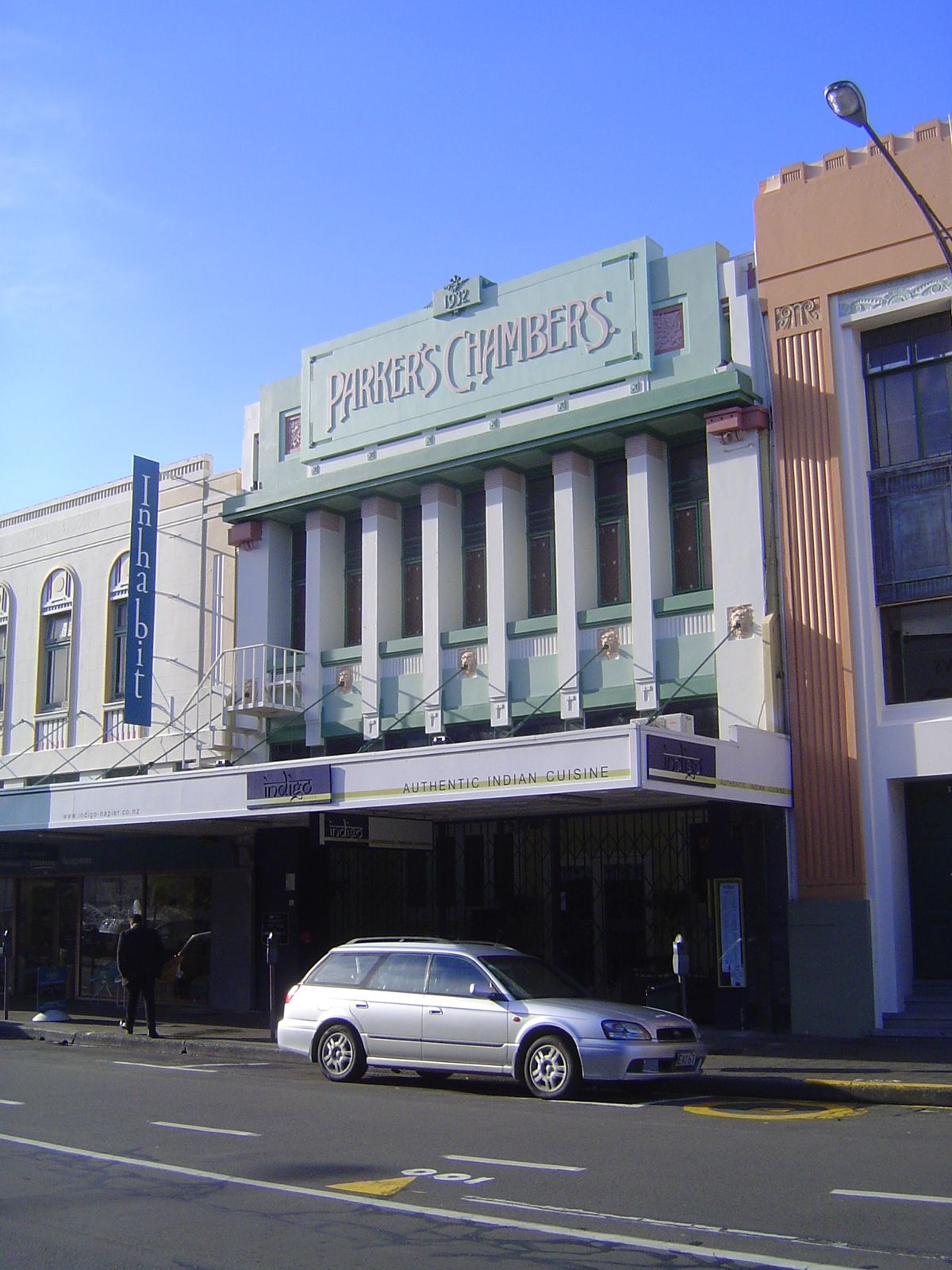 Although the facade is as it was in 1932, the tenants have been on a merry-go-round beginning with one Tom Parker, who sold menswear. It jus