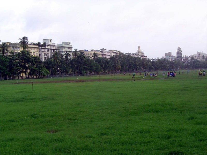 Most of the city's Art Deco buildings are residential, including an extraordinary lineup on the west side of the Bombay Gymkhana grounds.
