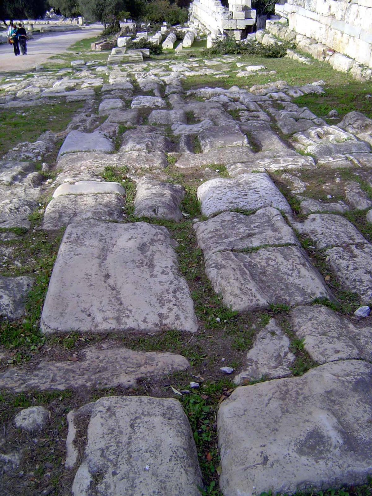 Revealed: the ancient Processional Way.