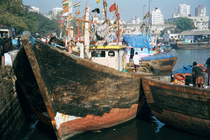 The boats are motorized, however.
