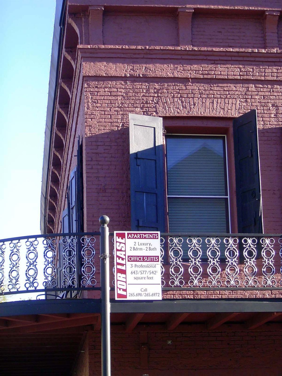 Apartments and offices are still available. The lure of downtown living, however, isn't especially compelling in a town of only 4,000 people