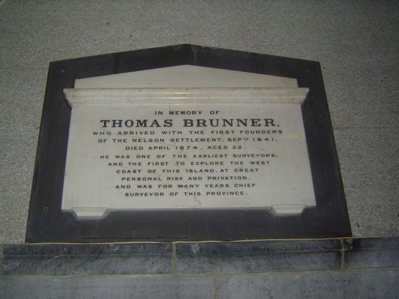 There are some interesting memorials in the church, however. The name Brunner hints at Swiss ancestry, though this Brunner was born in Oxfor