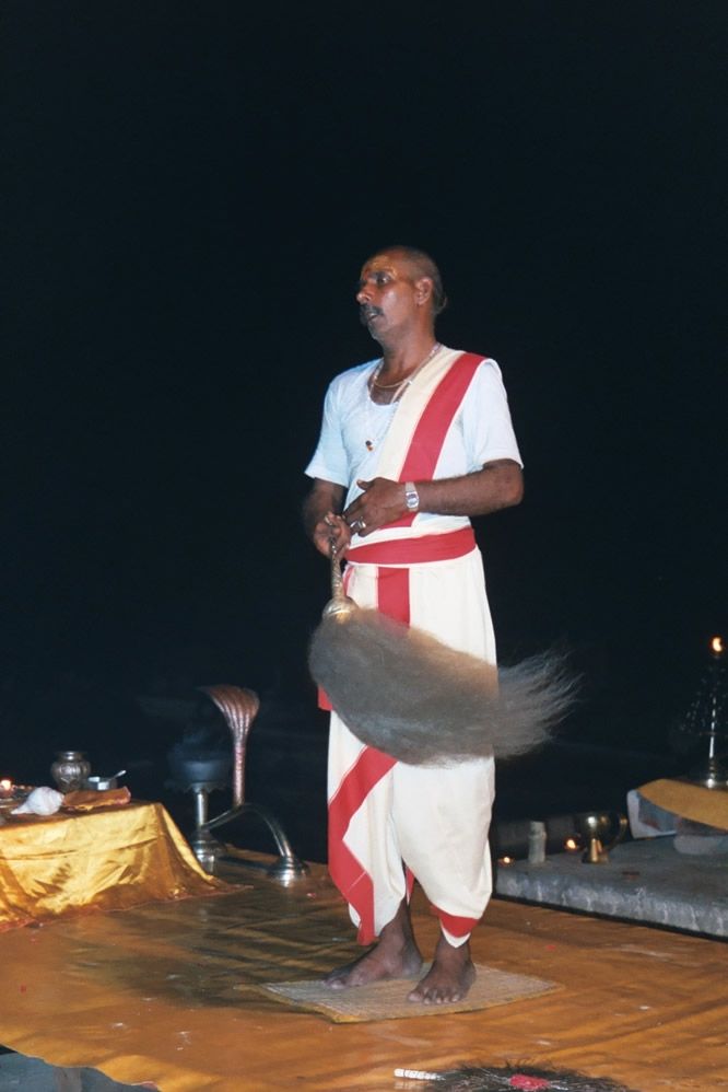 "King Bhagirath did this for the well-being of humanity.

Karma, knowledge, and devotion \bhakti....