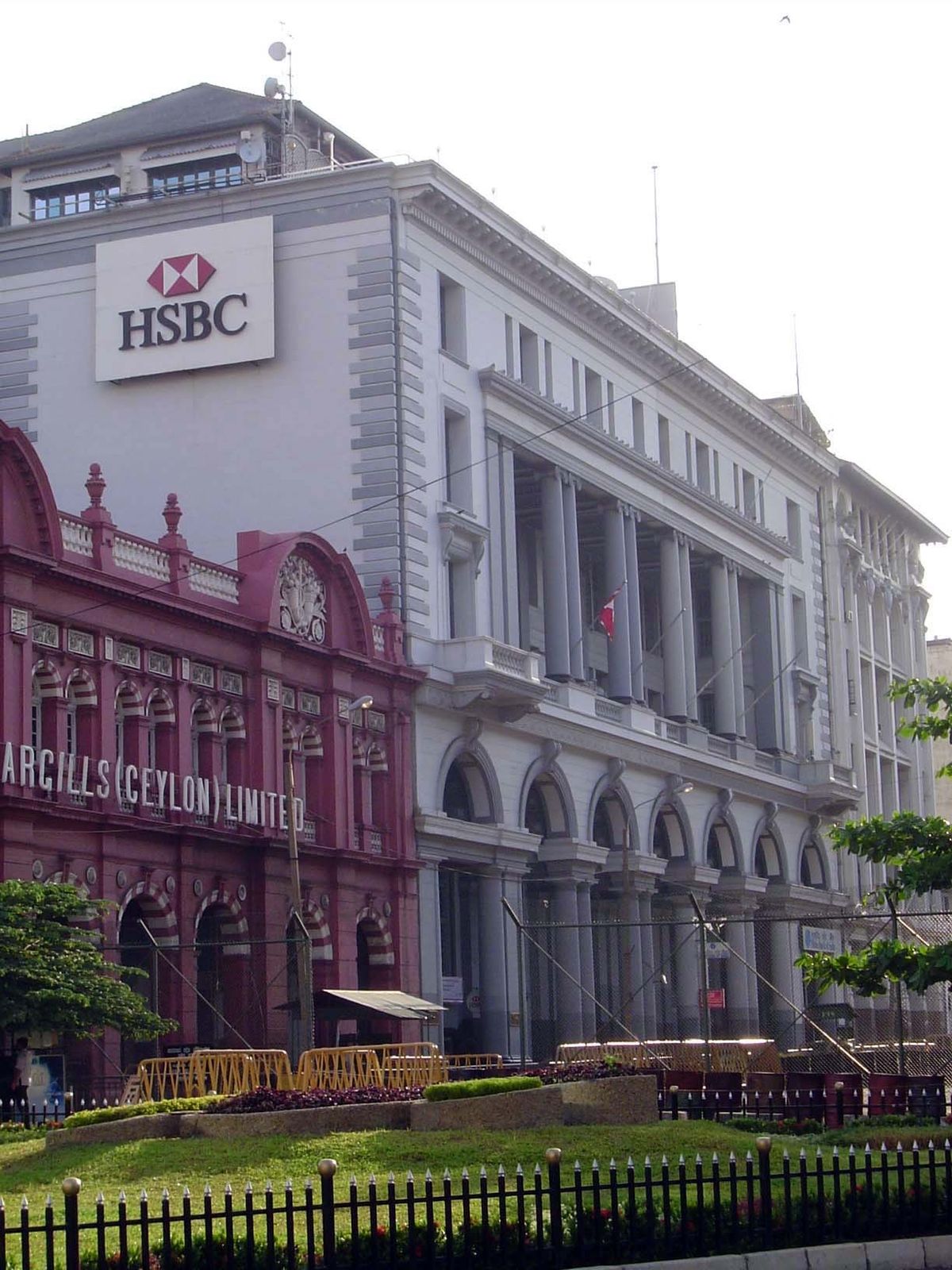 Another major bank: originally the Imperial Bank of India but now HSBC.