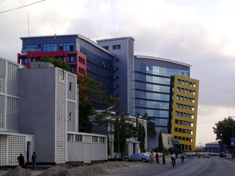 Near the harbor, the National Social Security Fund has built Waterfront House.