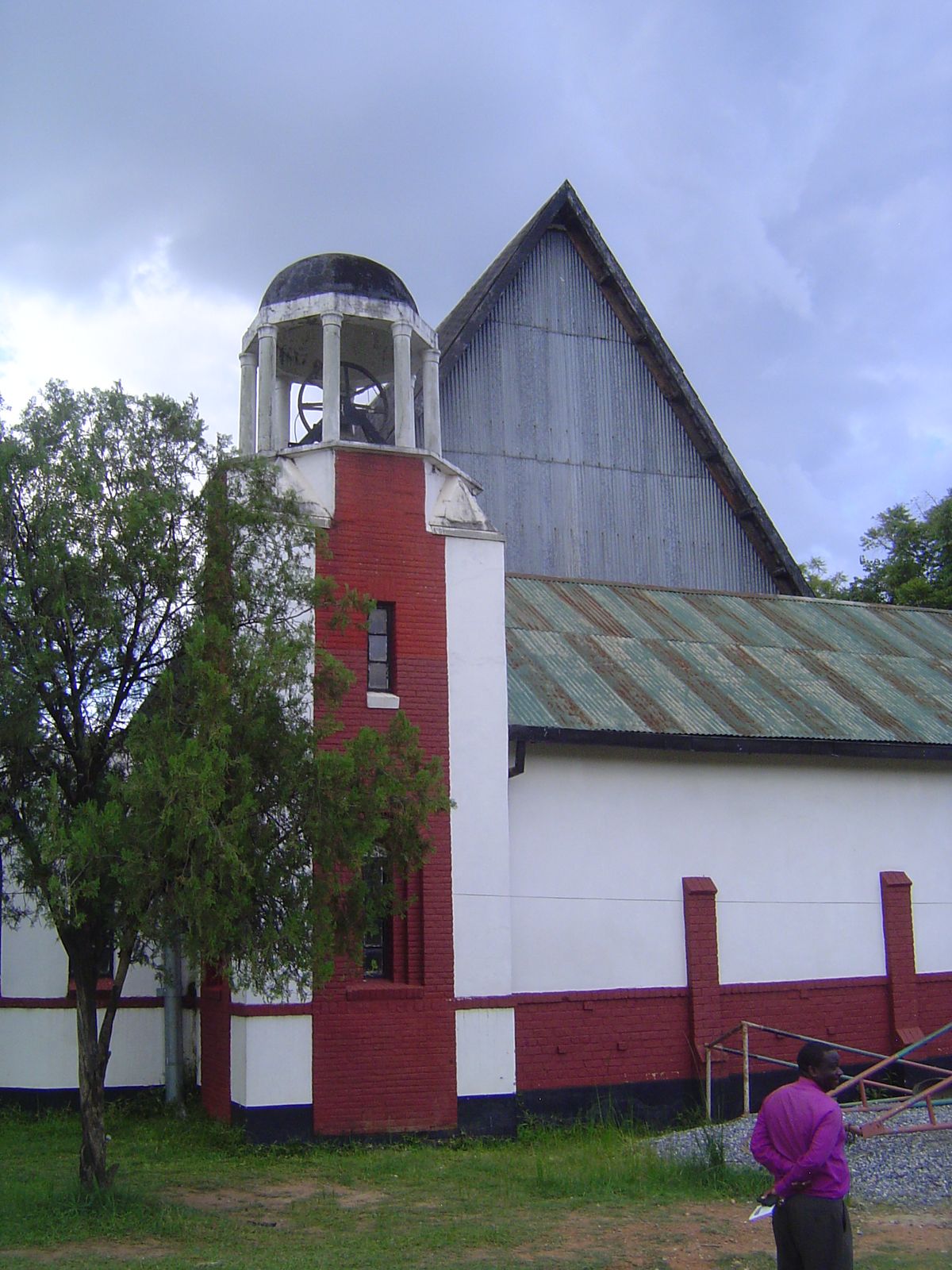 St. Andrew's Anglican Cathedral, on Blantyre Road formerly St. George's near Broadway. It was built in two stations, with the later addition