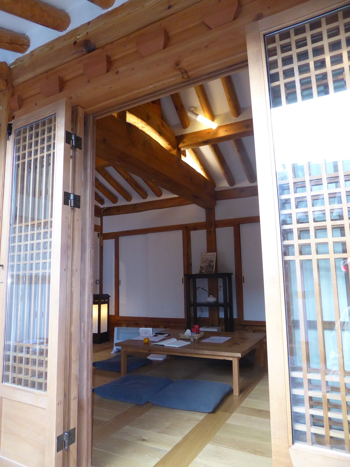 The classic articles of furniture were chests and low tables.