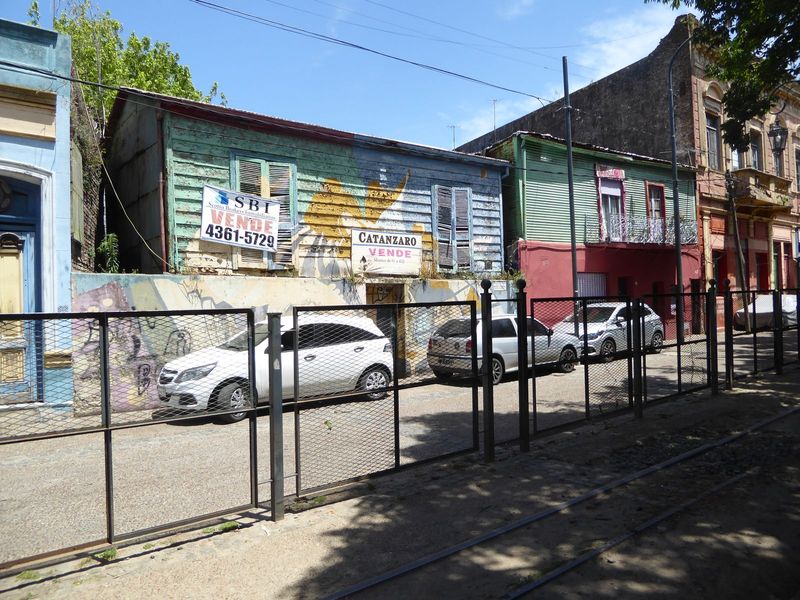 Some of the buildings hint at conditions before the neighborhood's rejuvenation.