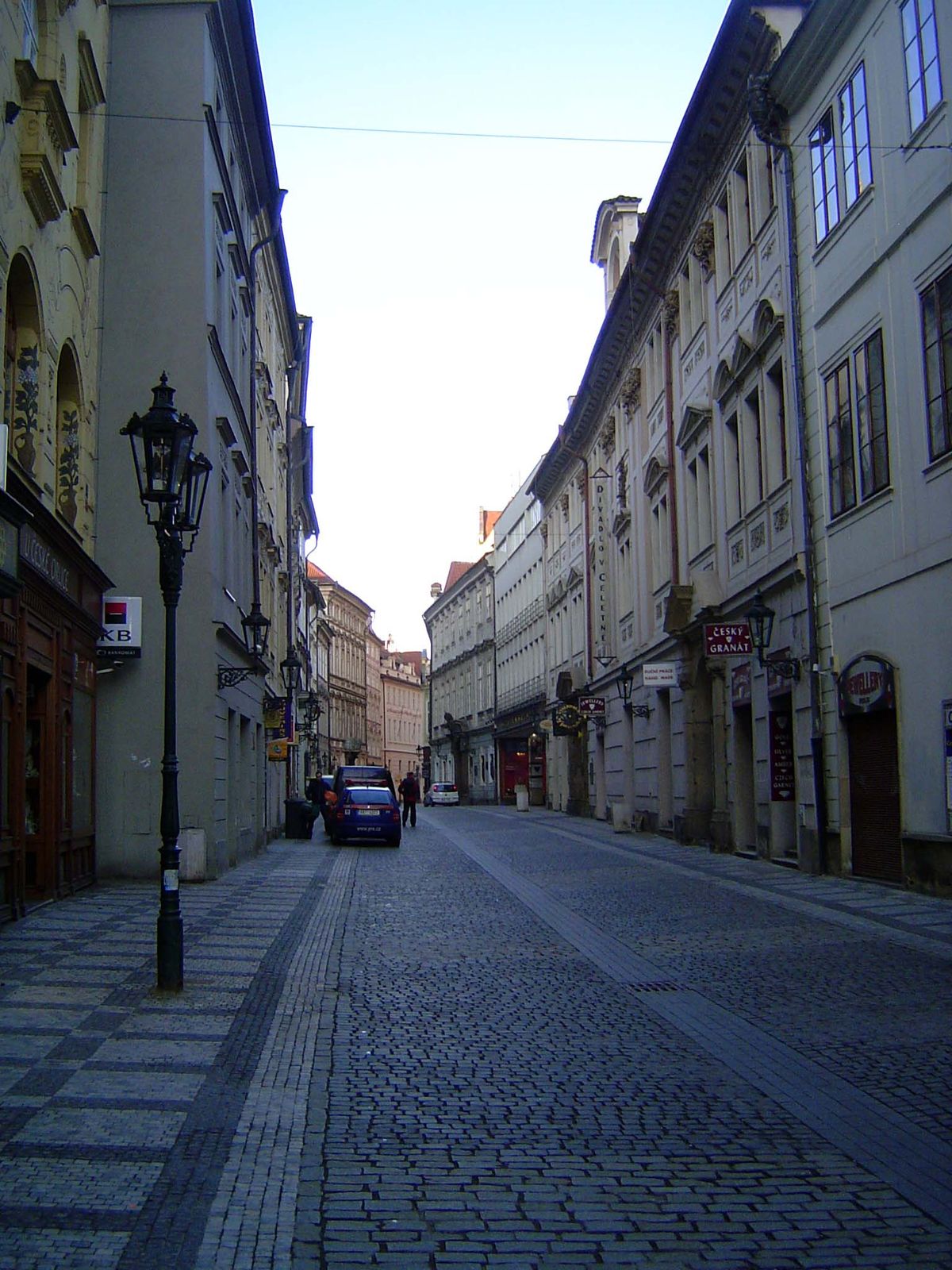 In the morning, Celetna Ulice seems more prosaic.