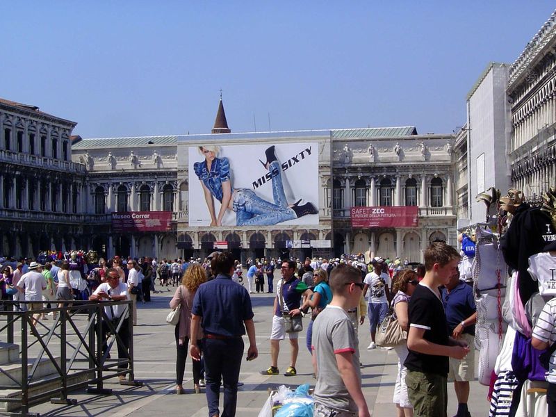 Pants on the square.