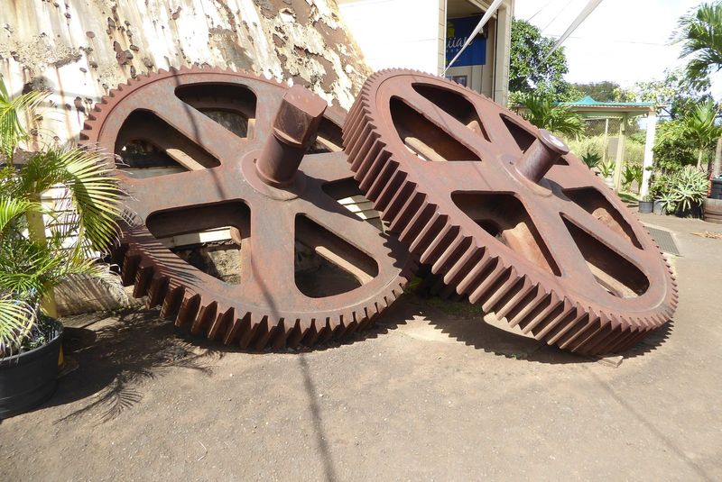 The mill closed that year, leaving behind crushing gears that Chaplin could have used, or good old Fritz Lang—who editorial note is looking 