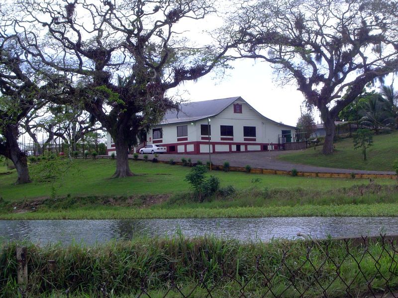 The old Ste. Madeleine Staff Club.