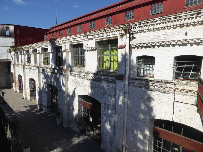 Here's the other side of the administrative offices, now housing a museum.