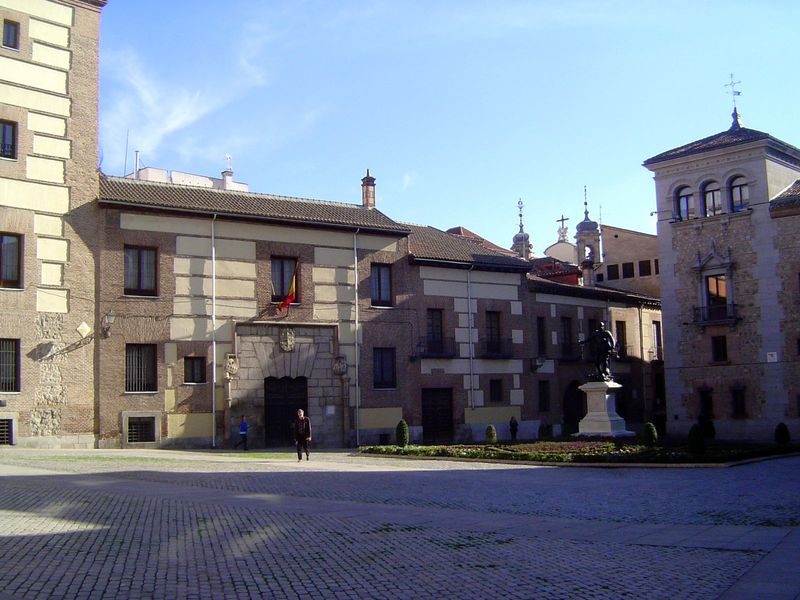 No more than 300 yards from the Plaza Mayor, the Plaza de la Villa is older still. In the 1500s this was Madrid's most important civic space