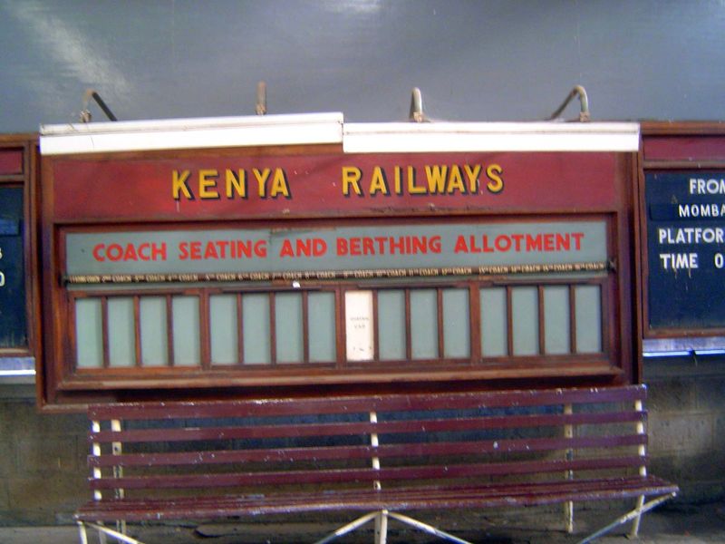 Once, that was true. Once, there was a time when the railway ran to European standards, though with a twist. Elspeth Huxley writes, "First-c