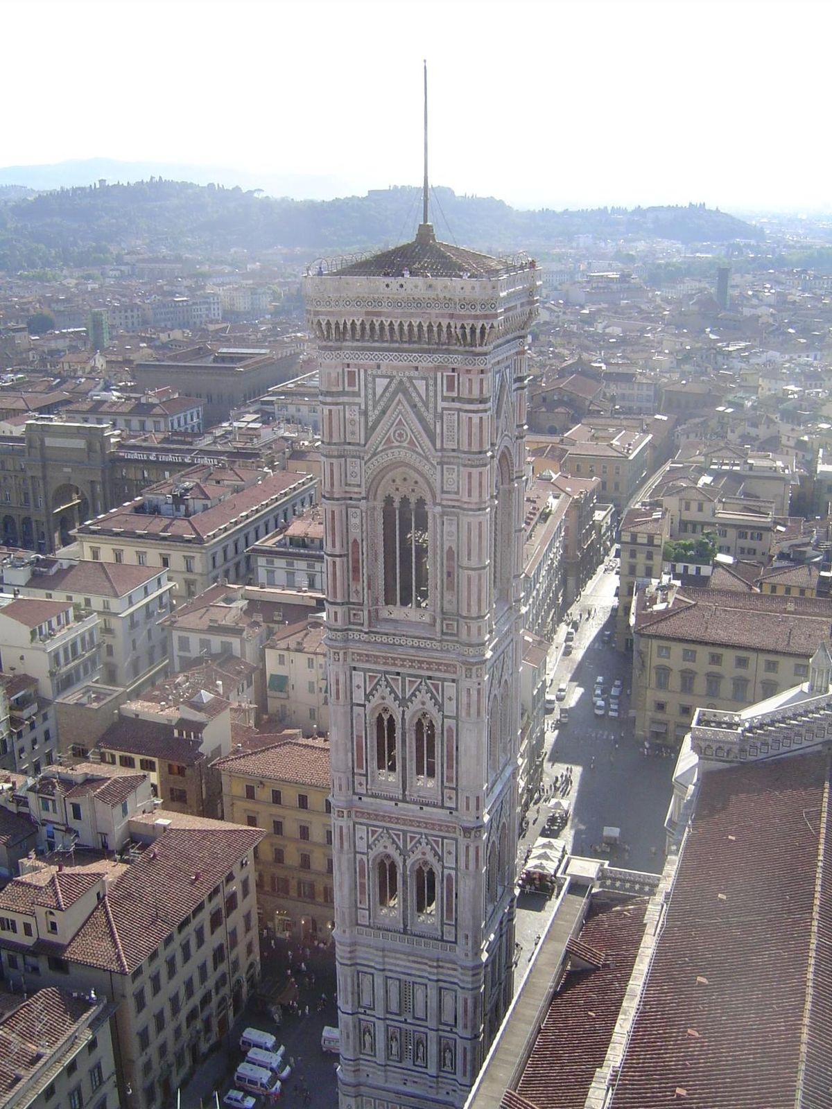 A good view of Giotto's famous campanile.