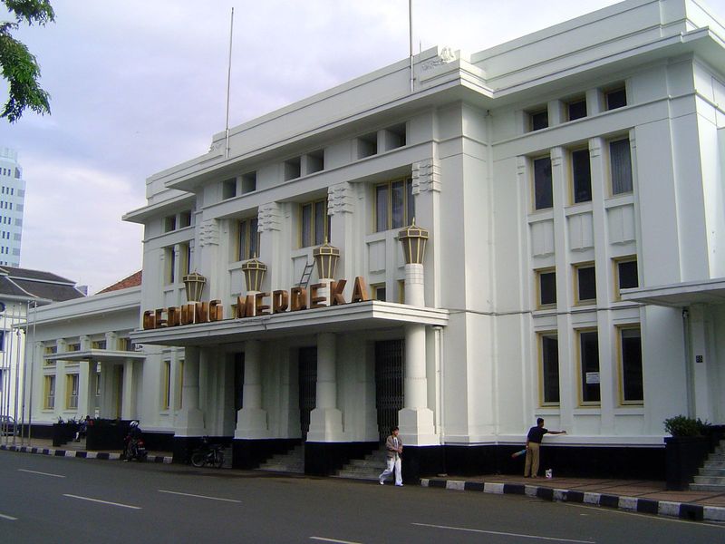 It was in this building that Sukarno held the Asian-African Conference in April, 1955, attended by 19 nations, including India represented b
