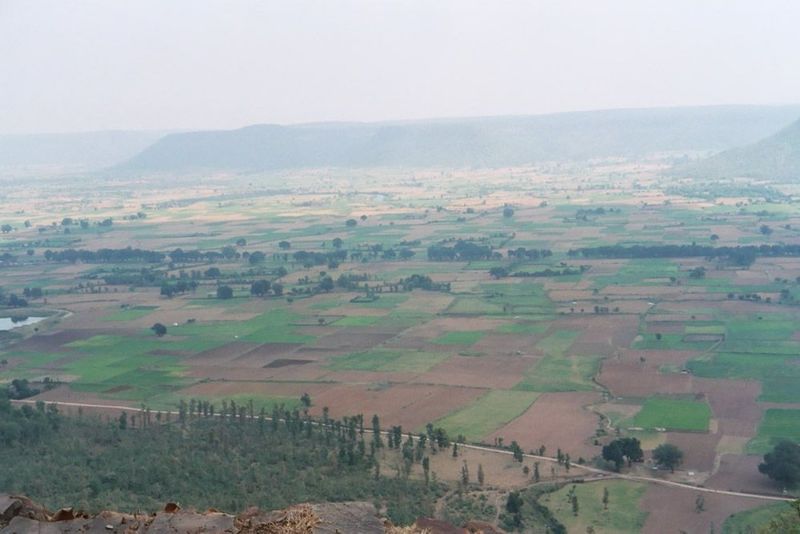View over the east side.