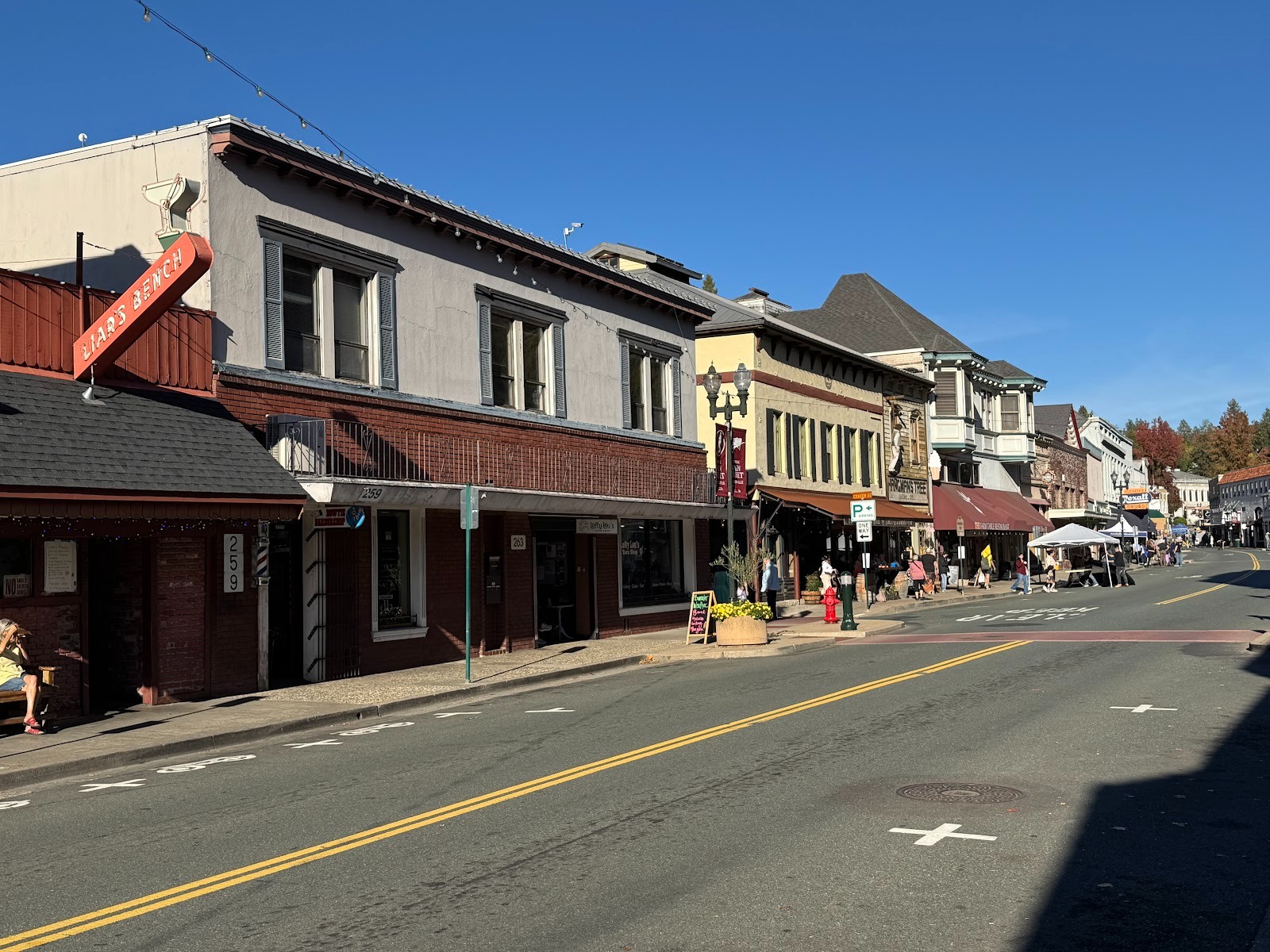 But Placerville has always had enough economic activity that most of its 19th century buildings are gone.