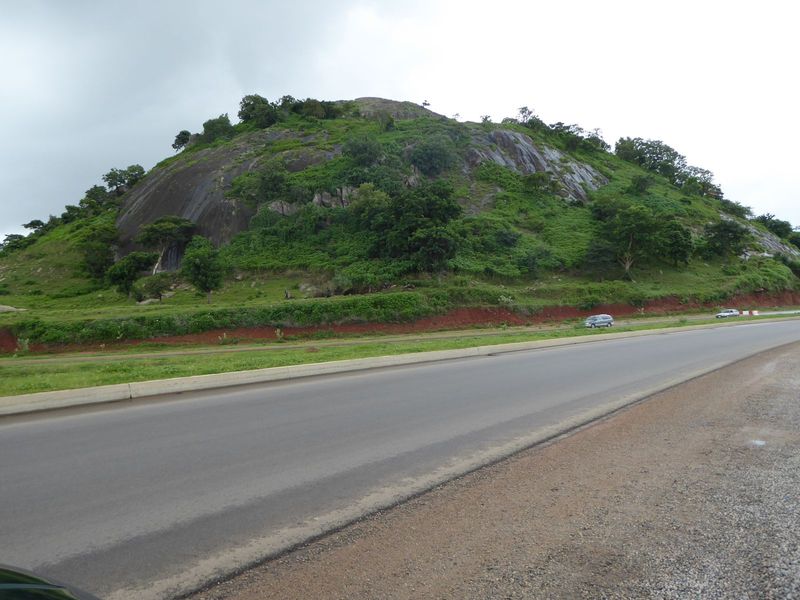 We've turned left onto Constitution Avenue and are passing the first of the city's many splendid granite domes, residual bits of the ancient