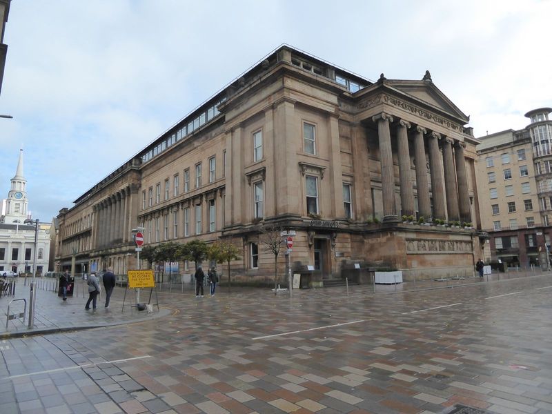 You thought the City Chambers was big? Try this, the nearby County Buildings and Courthouses, begun after a competition in 1841 and in use u